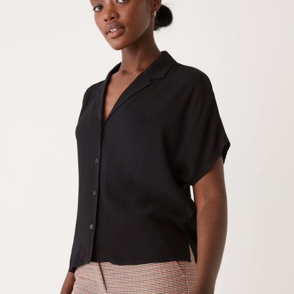 Frank & Oak Tops - Frank & Oak Camp Collar Blouse